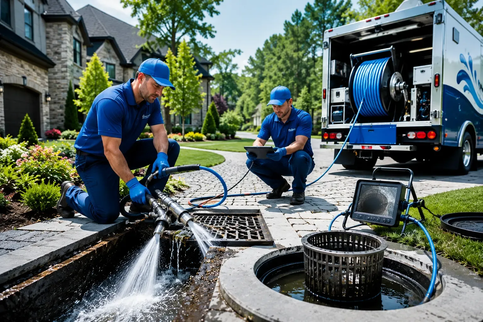 Local outdoor drain cleaning professionals in Duncombe, IA
